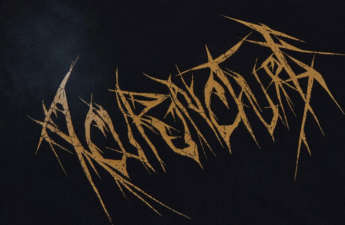 T-shirt Acupuncture knife mark