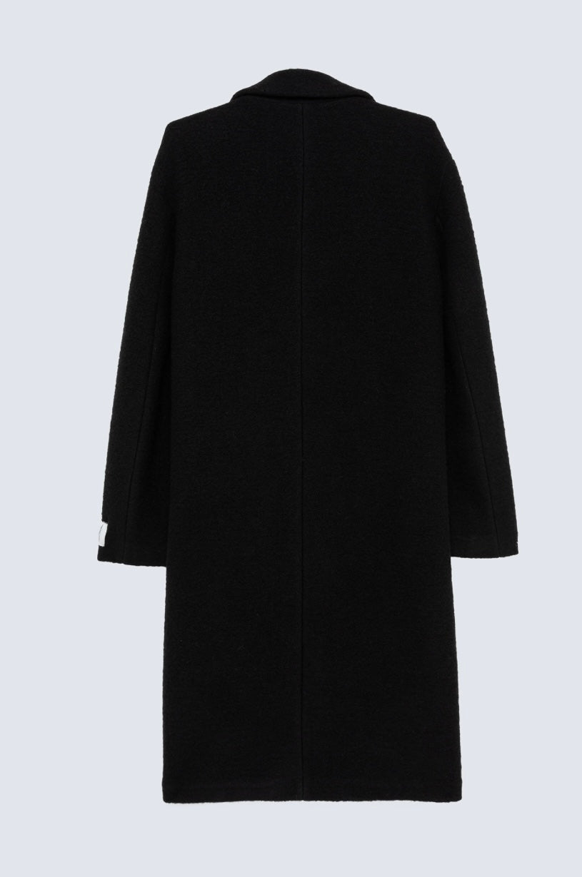 Cappotto oversize misto lana