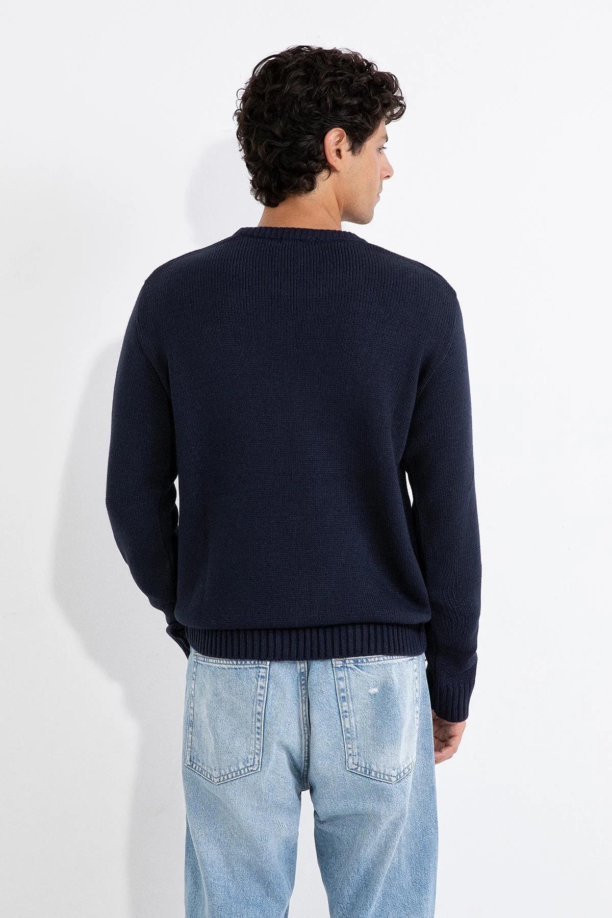 Maglione bandiera USA Blu