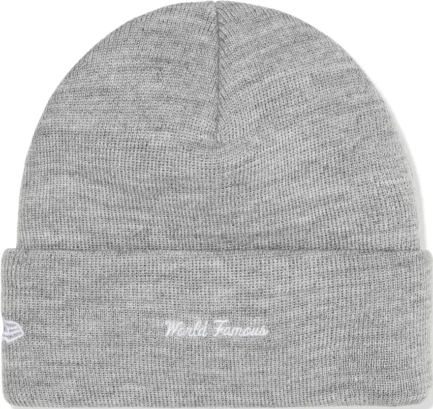 Supreme New Era Box Logo Beanie Grey (FW25)