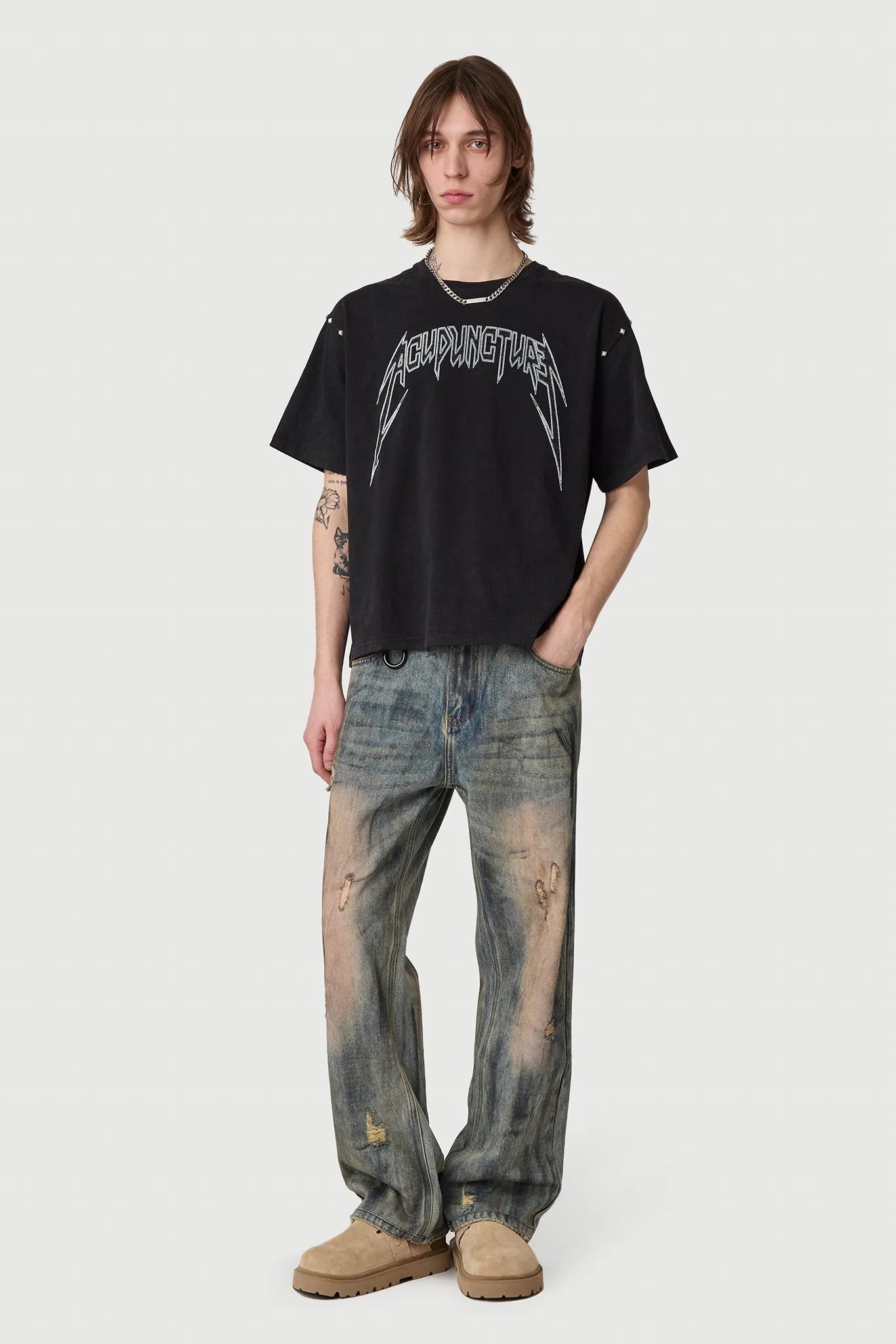 Studded Metal T-Shirt ACU