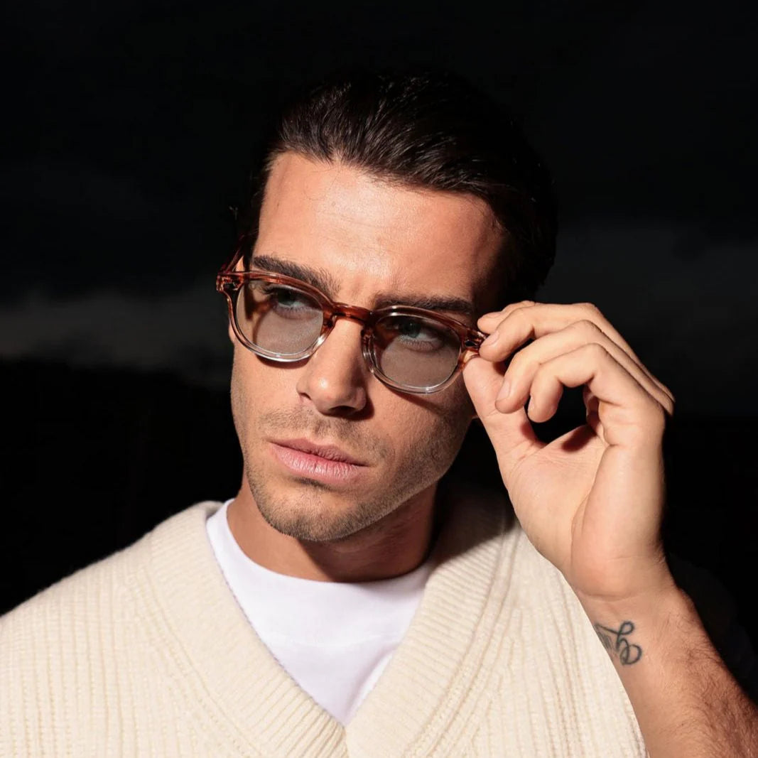 Occhiale da sole O.S sunglasses Berlino trasparente rame