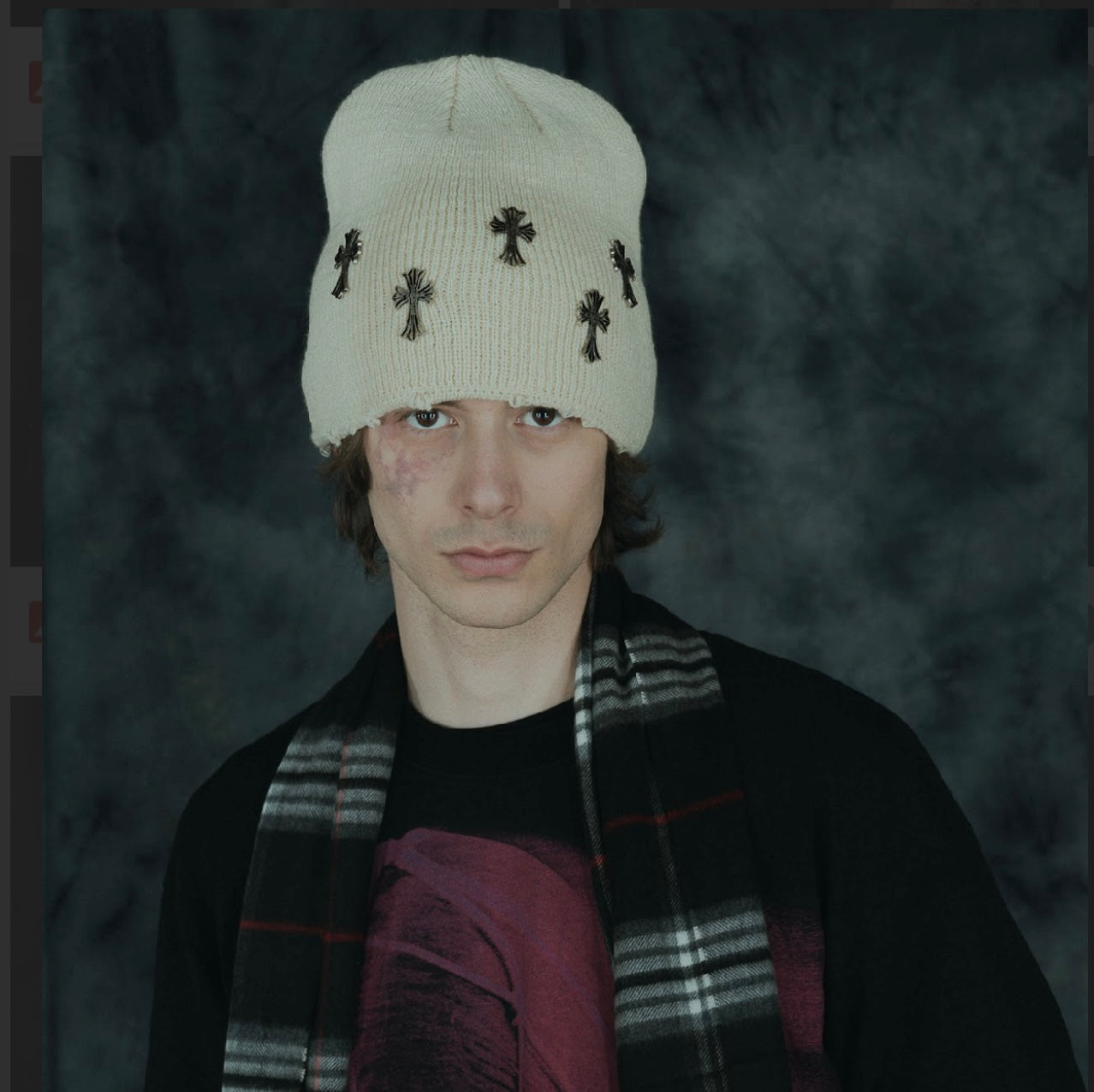 Cross over beanie butter