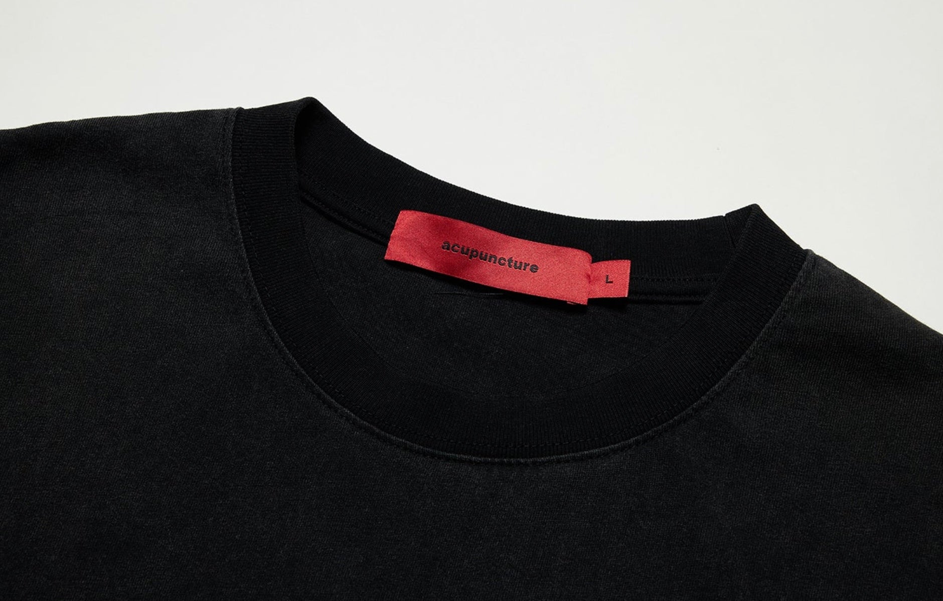 College ‘93 Tshirt washed black