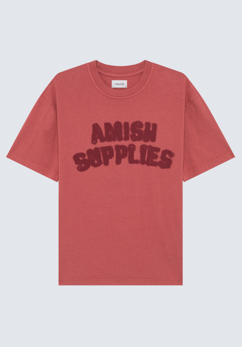 TShirt in Jersey Con Stampa Shadows Amish