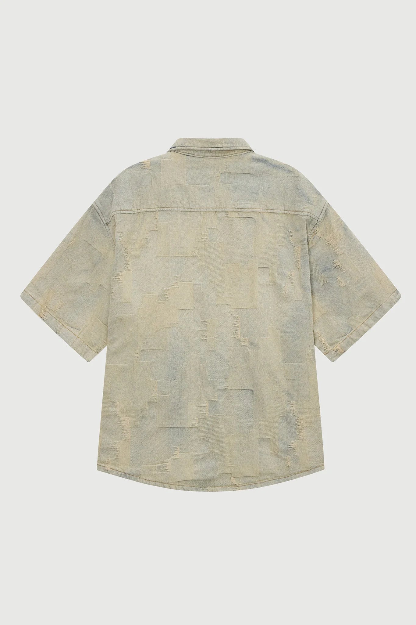 ACU Patchwork Shirt Rusty Blue