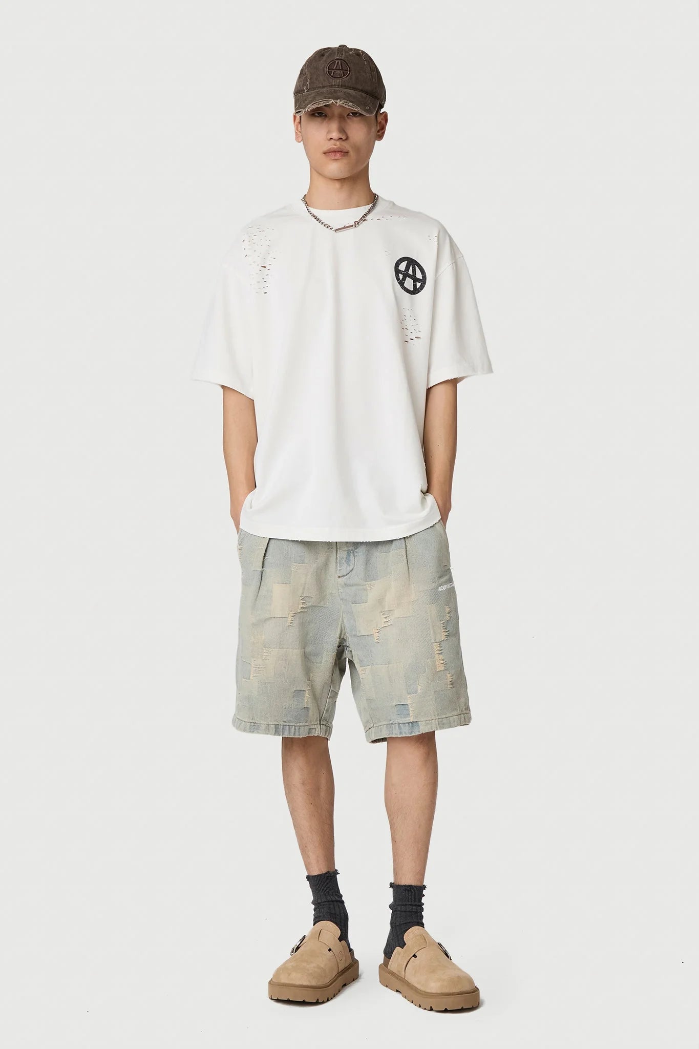 Anarchy T-Shirt Egg White