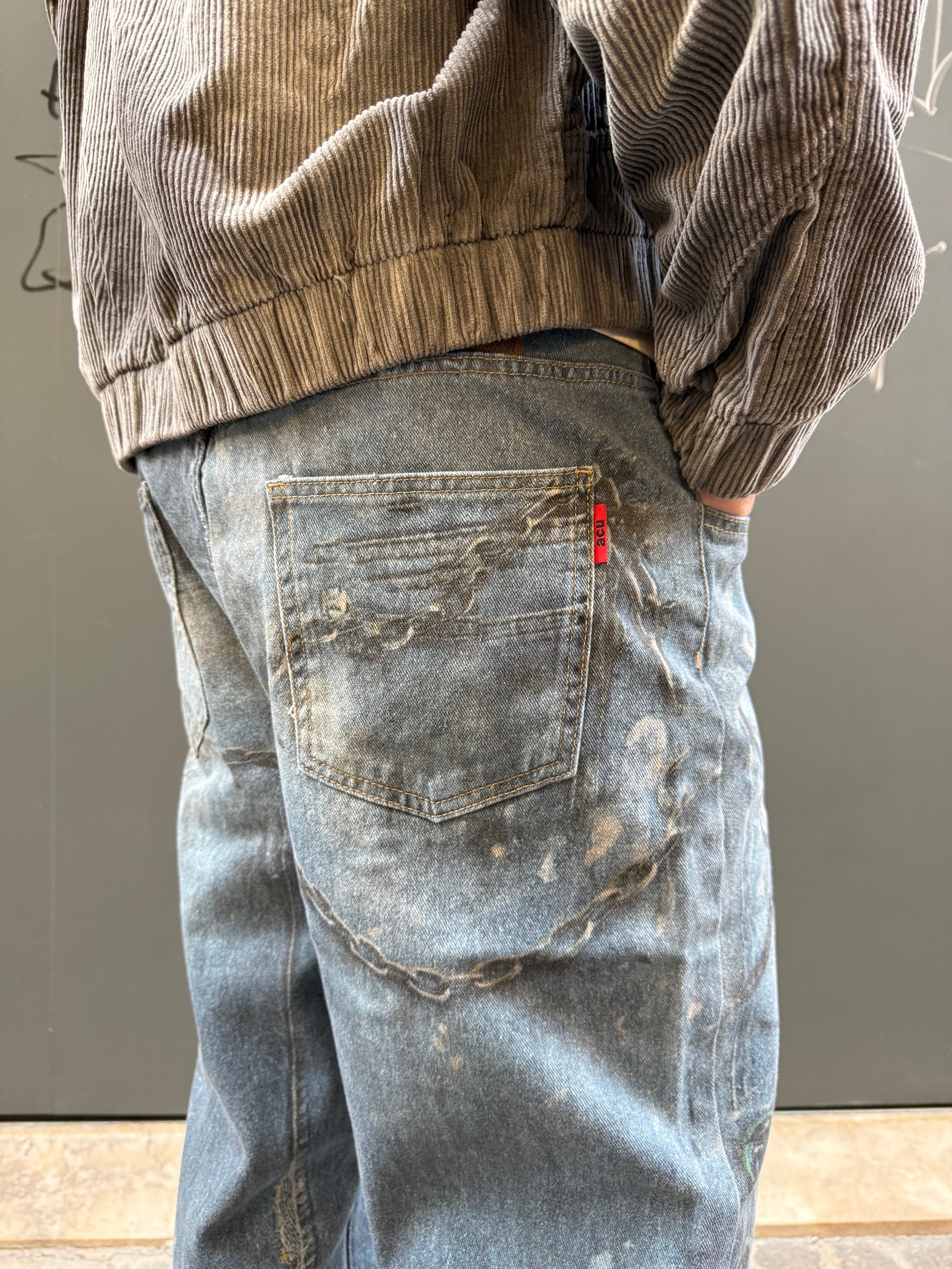 Denim Chain stampato