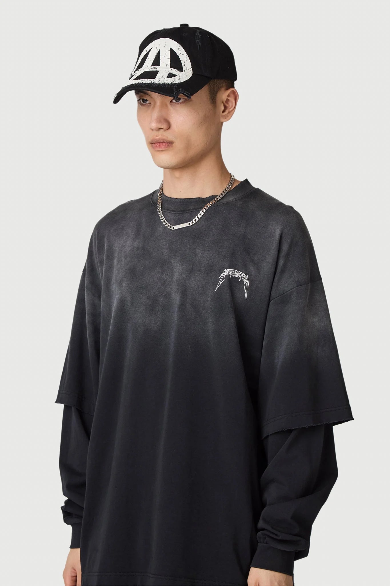 Metal Longsleeve ACU Washed Black