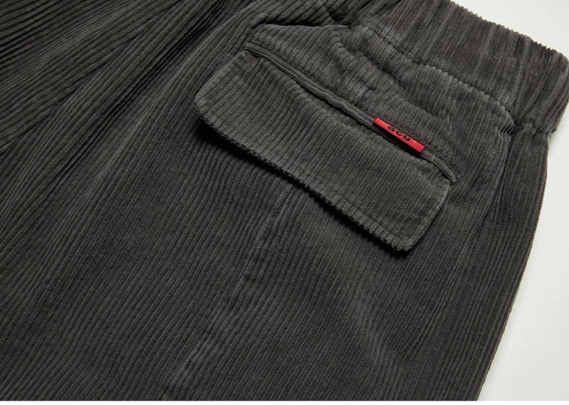 Corduroy pant grey