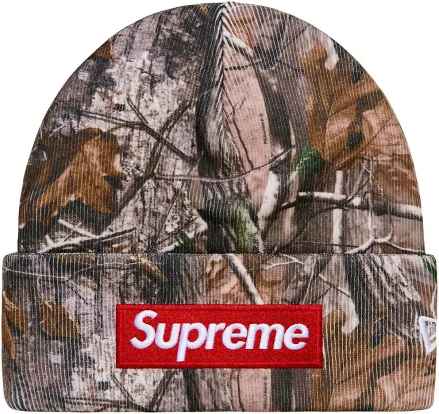 Supreme New Era Box Logo Beanie (FW25) Realtree Camo