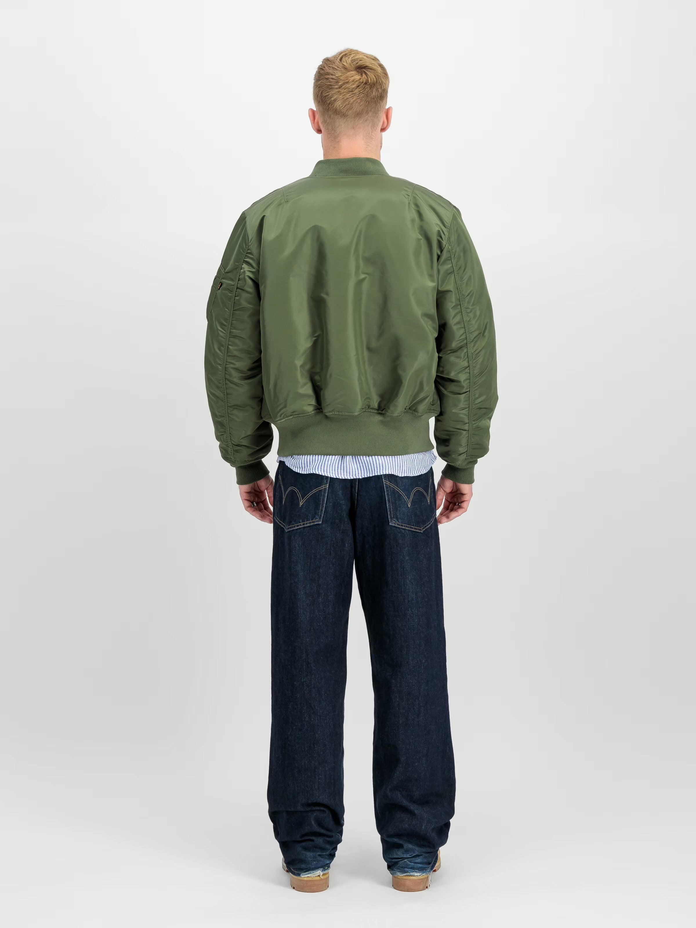 Alpha Inudstries MA-1 Heritage Bomber Jacket Sage green