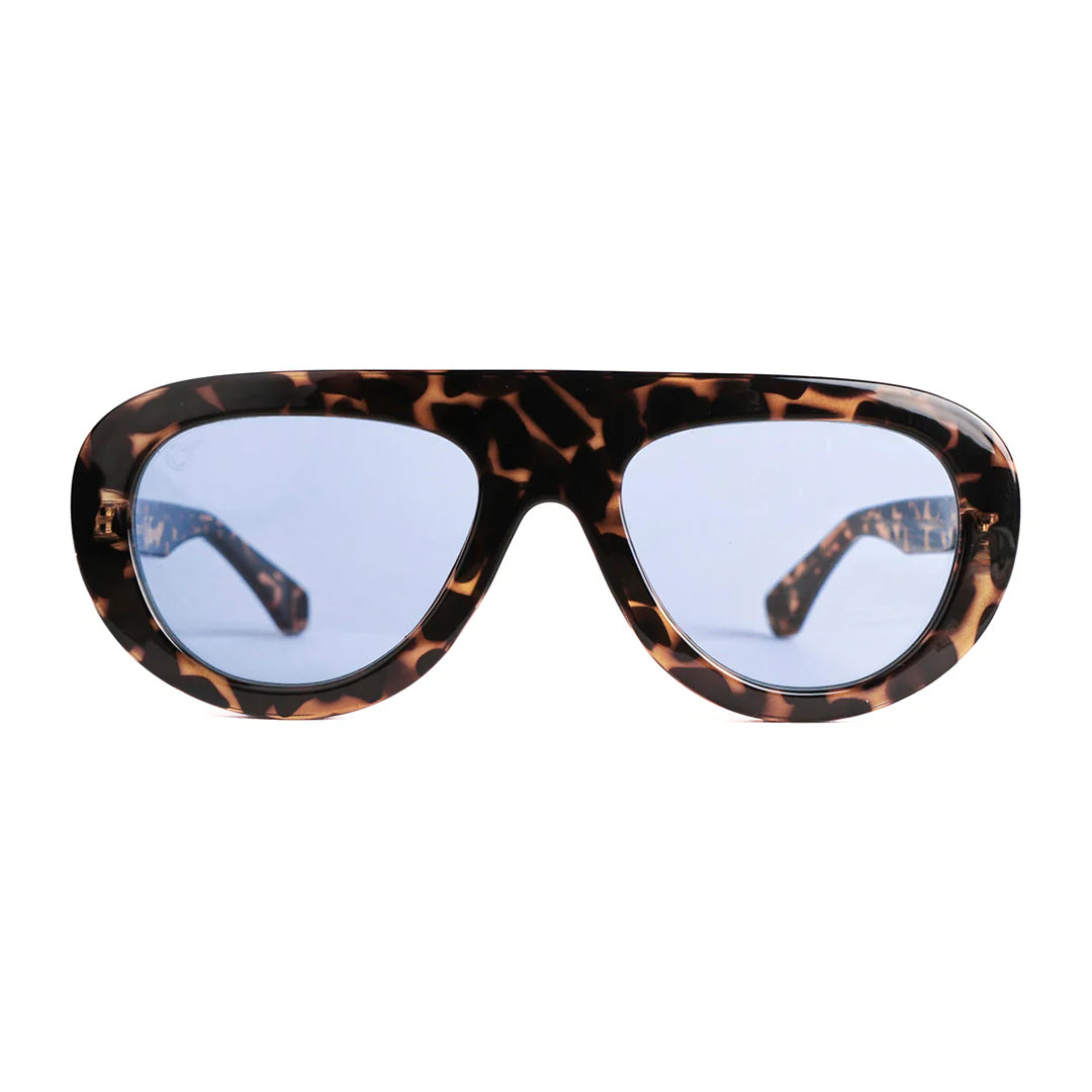 Occhiale da sole O.S sunglasses Lima tartarugato blu