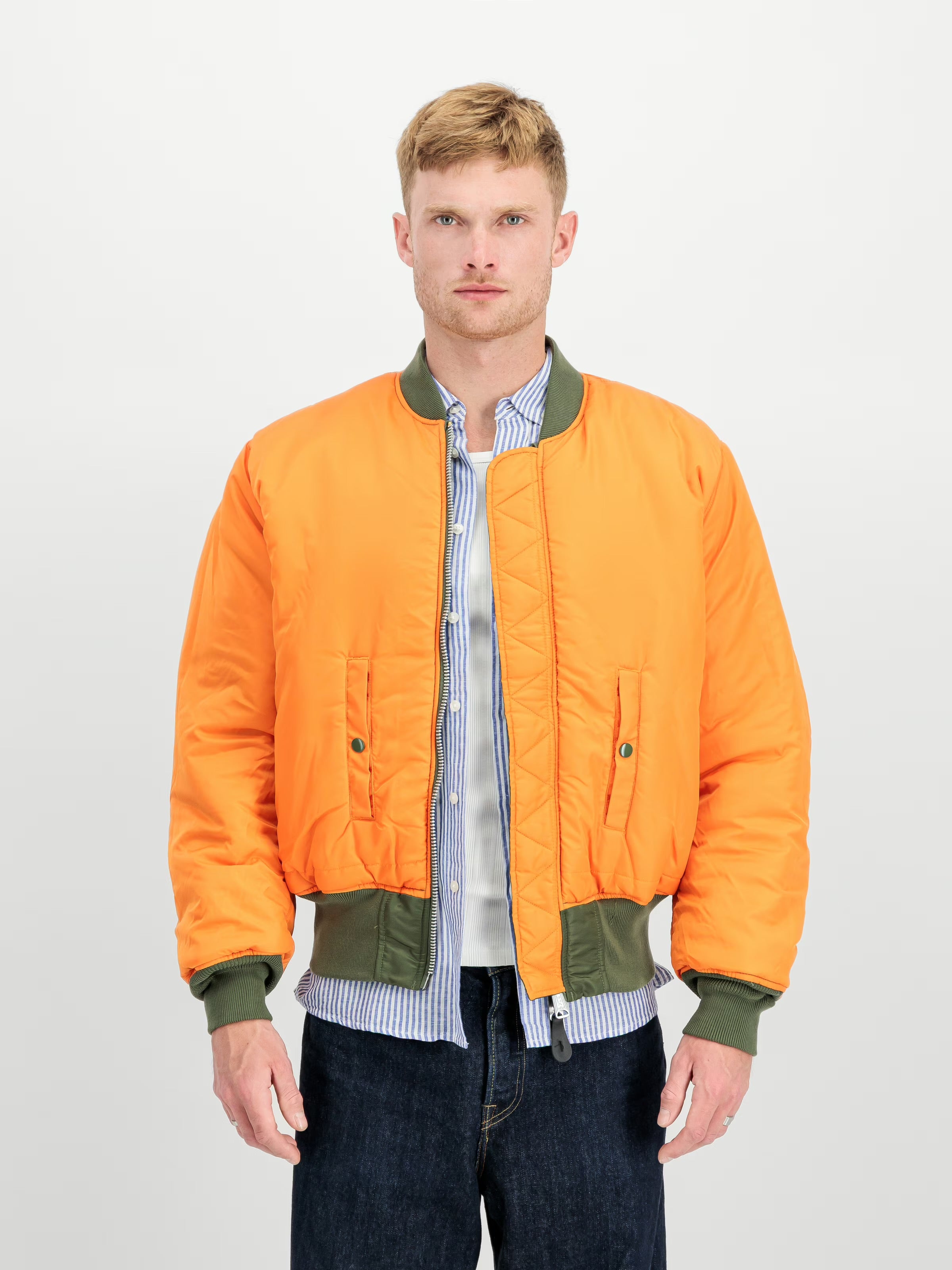 Alpha Inudstries MA-1 Heritage Bomber Jacket Sage green