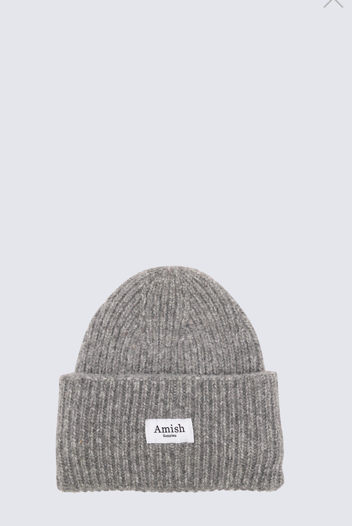 Berretto a coste Amish
