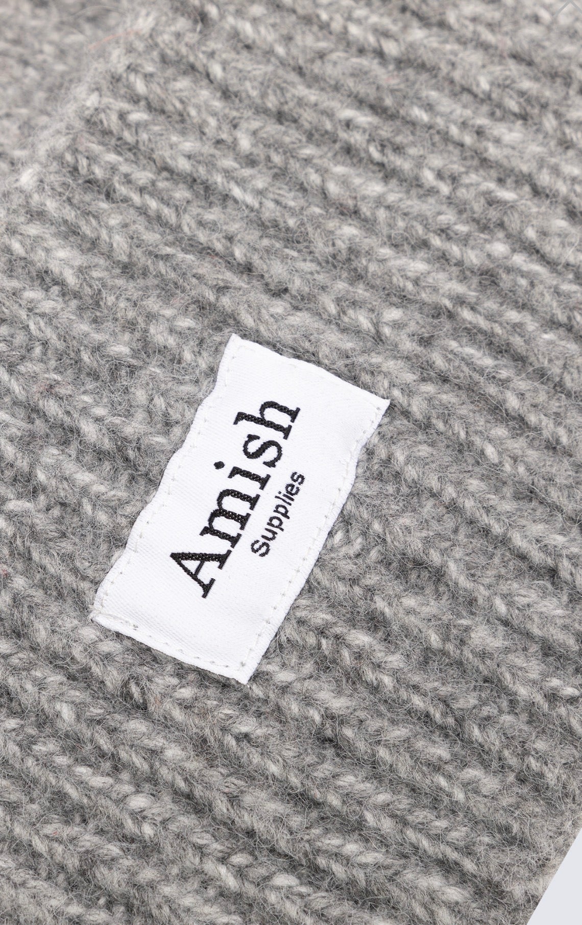 Berretto a coste Amish