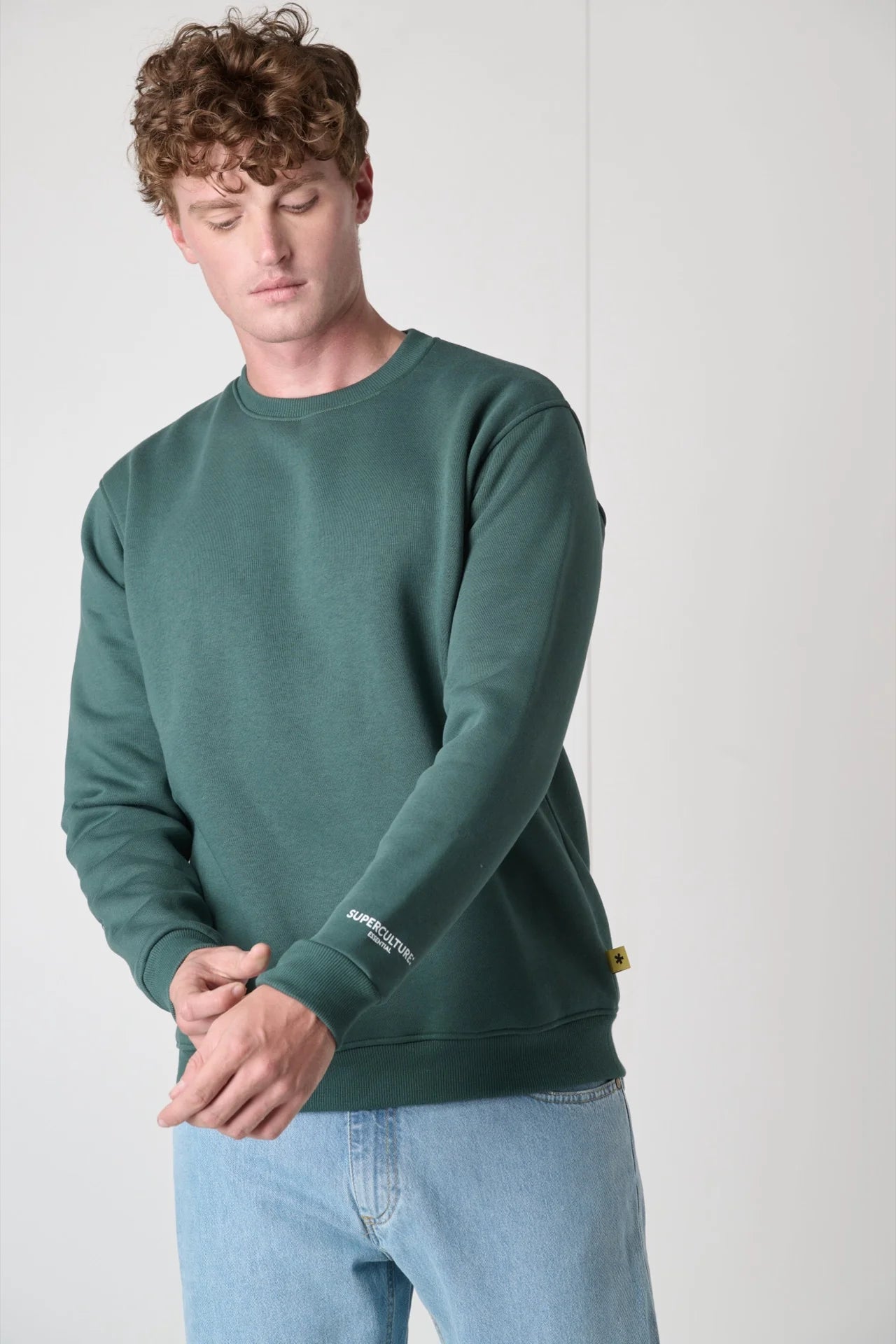Felpa girocollo Superculture