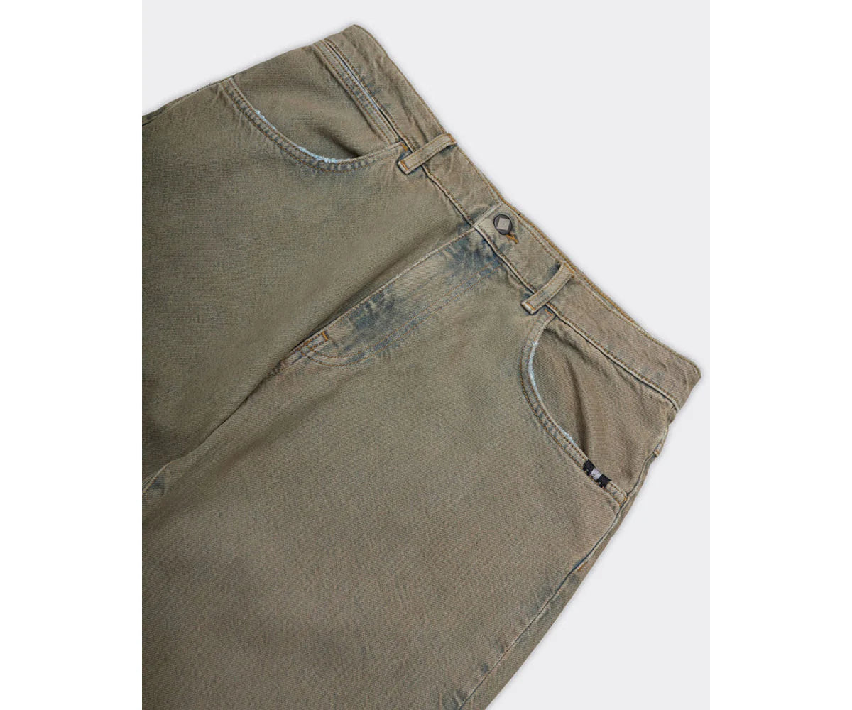Amish James Denim Mud Overdyed