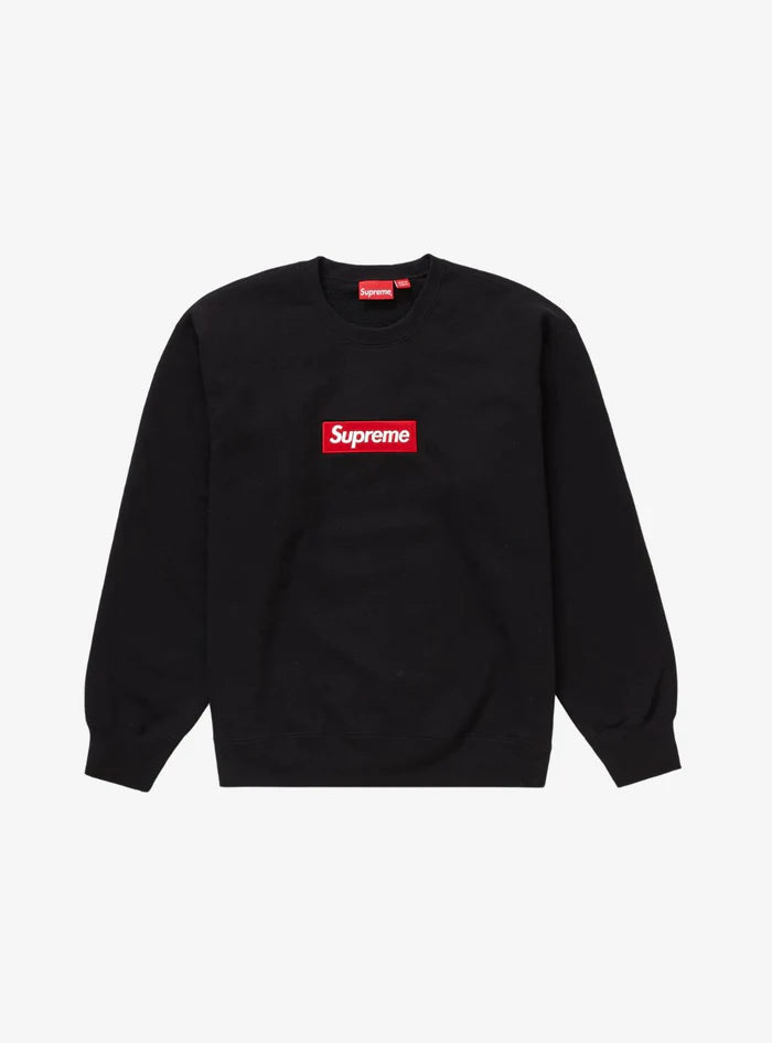 Supreme Box Logo Crewneck Black (FW22)